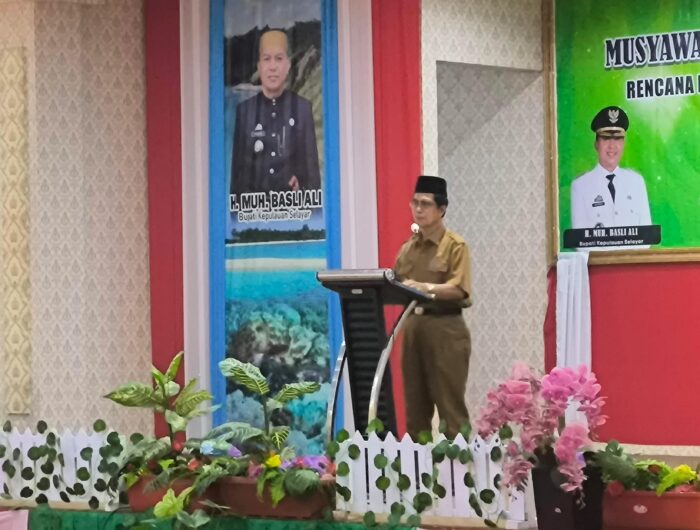 Wabup Saiful Arif Buka Musrembang RPJPD Kabupaten Kepulauan Selayar 2025 2045