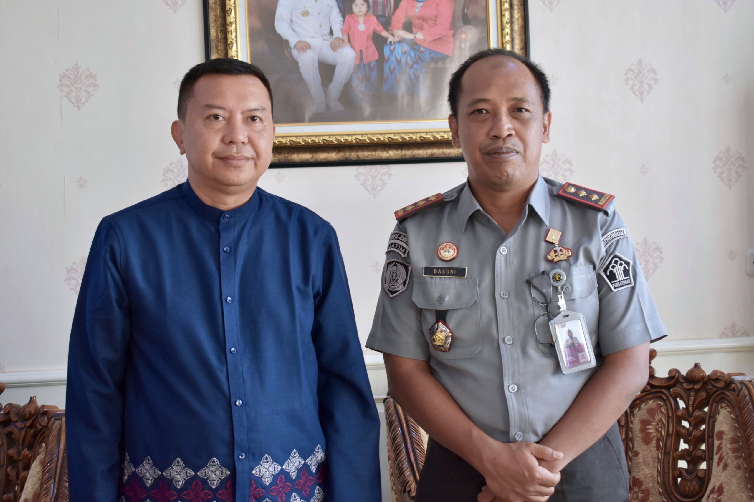 Bupati Selayar Basli Ali Menerima Kunjungan Audiensi Kepala Rumah Tahanan (Karutan) Kelas II B